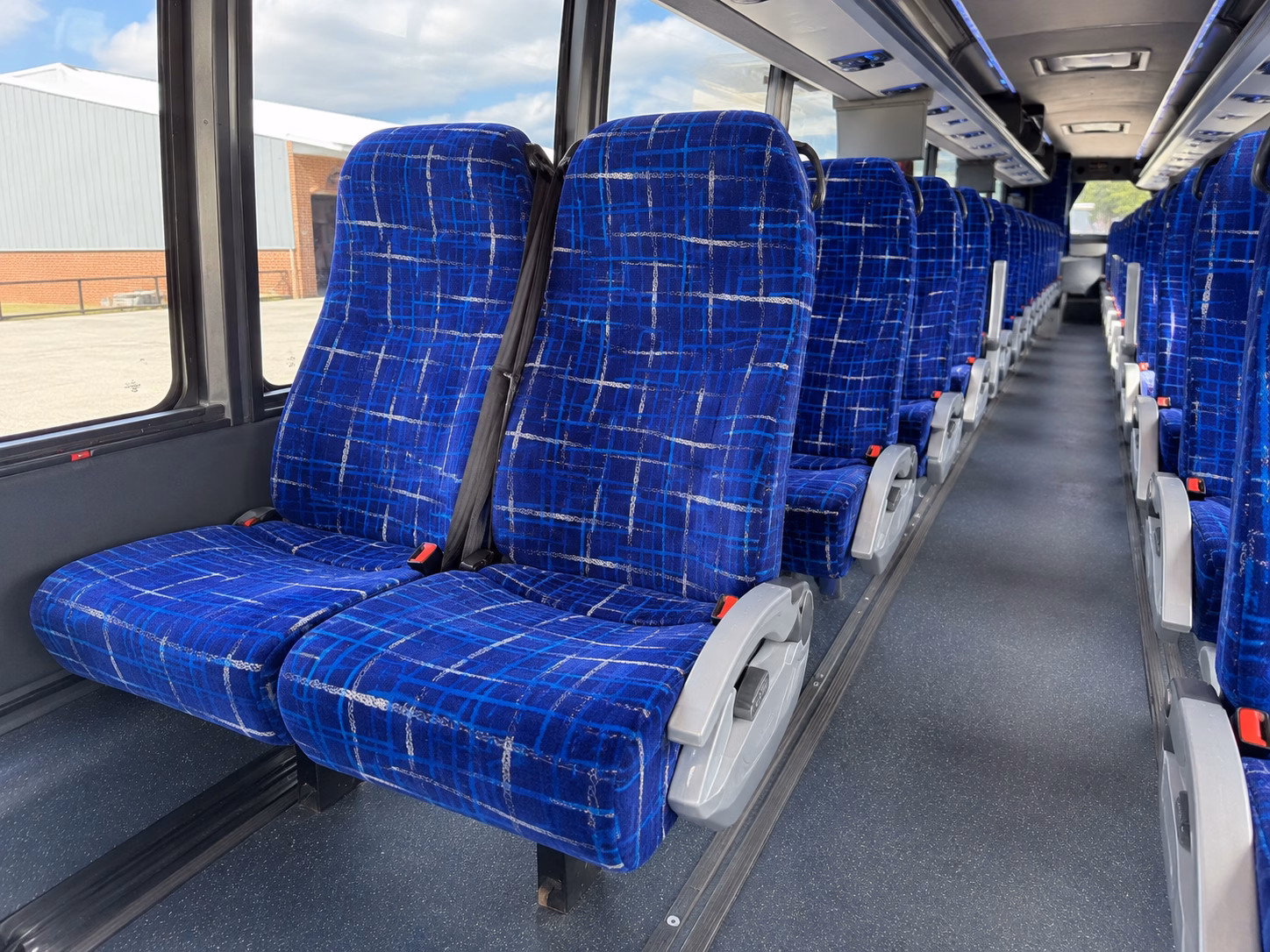 bellflower religious group transportation onboard seating