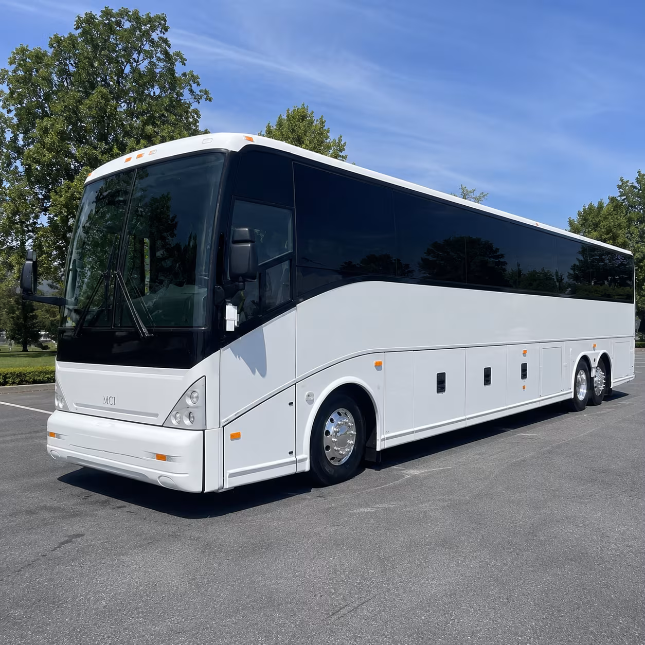 bus rental options for bellflower trips