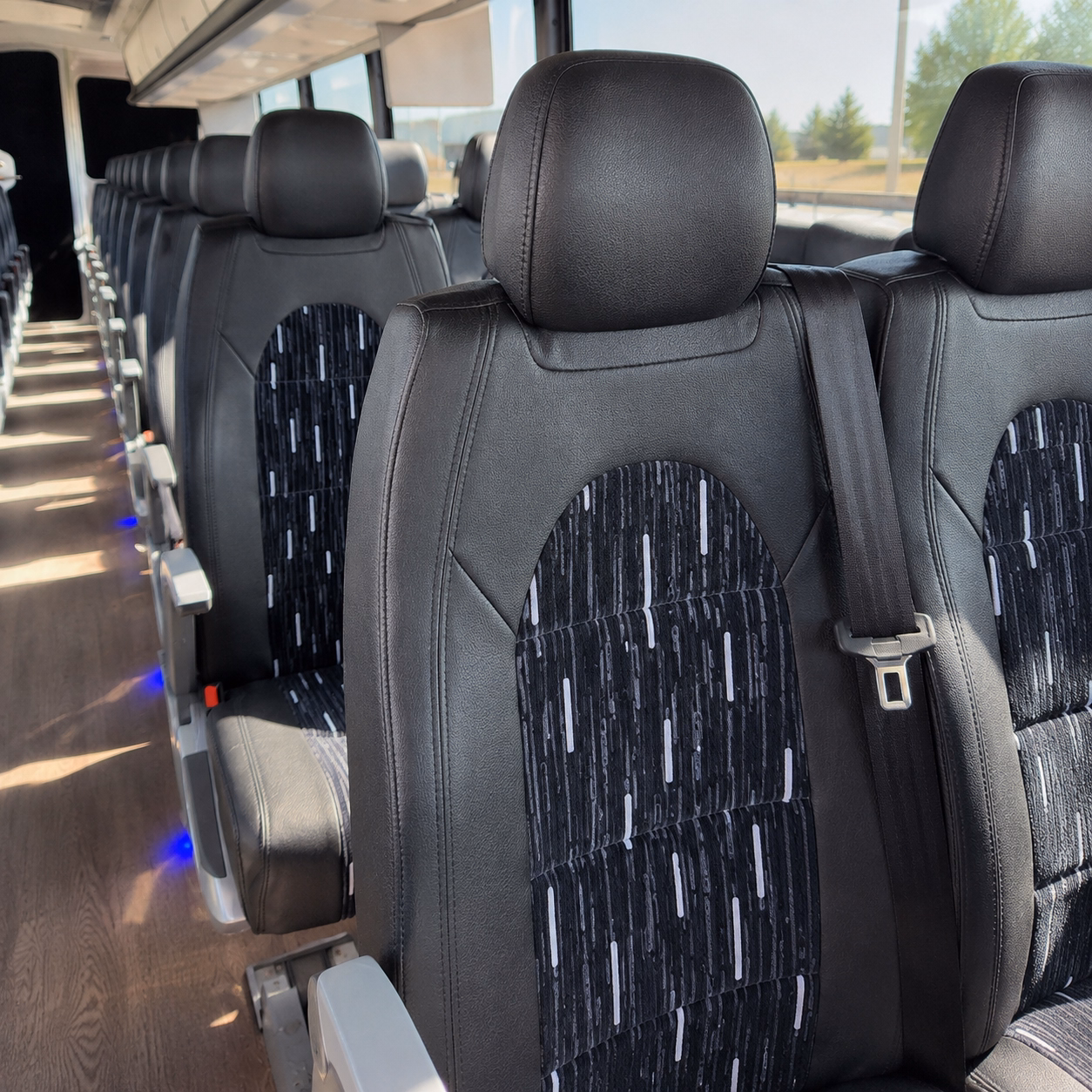 long distance military charter buses to edwards air force base